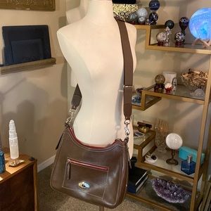 Dooney & Bourke Toscana Crossbody in Florentine - Elephant (color)